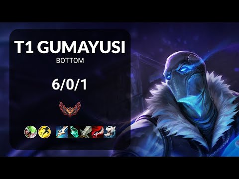 T1 Gumayusi Varus vs Caitlyn BOTTOM - KR  Patch 13.15