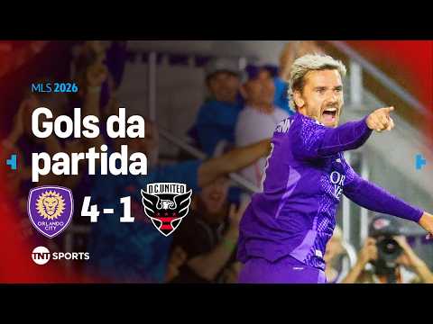 GOLAÇO DE ESCORPIÃO E SHOW DE GRIEZMANN! ORLANDO CITY 4X1 D.C. UNITED – MLS 2026