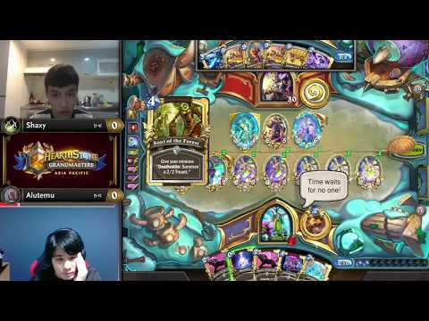 Shaxy vs Alutemu - Grp A Elimination - Hearthstone Grandmasters Asia-Pacific 2020 Season 1 - Week 2