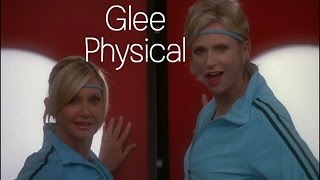 Glee - Physical (lyrics)