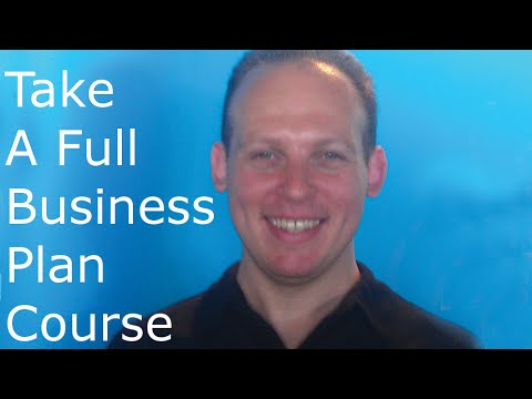Business plan course on Udemy that teaches you how to plan your business Video