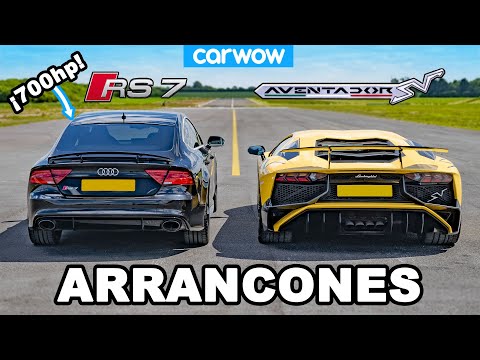 Lamborghini Aventador vs 700hp Audi RS7 – ARRANCONES