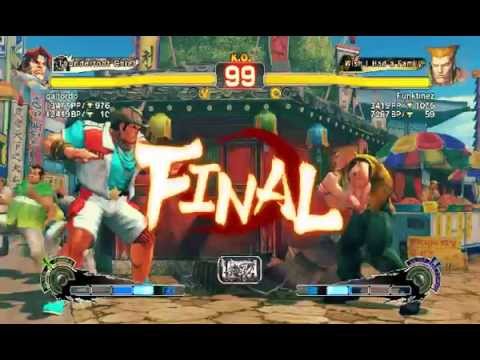 USF4: galfordo (T. Hawk) vs Funktinez (Guile)