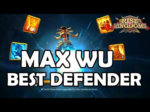 WU ZETIAN EXPERTISE [ Full Talent ] BEST GARRISON DEFENDER Commander Guide | Rise of Kingdoms