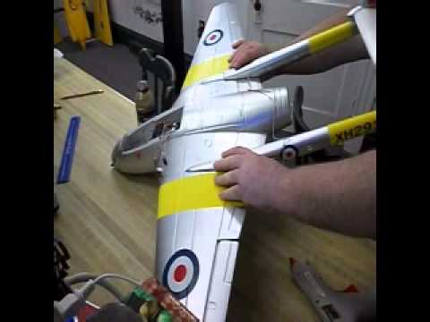 Yinz Guys RC De Havilnd DH 100 MK6 Vampire Special