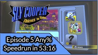 Sly Cooper Thieves in Time Episode 5 Any% Speedrun