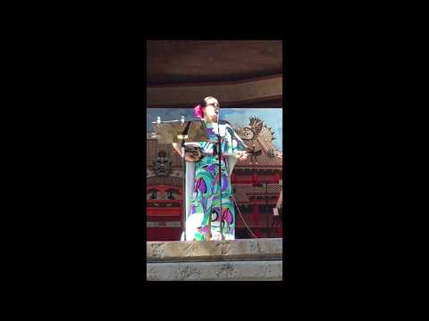 Rimi Natsukawa at 2017 Hawai'i Okinawan Festival [CC]