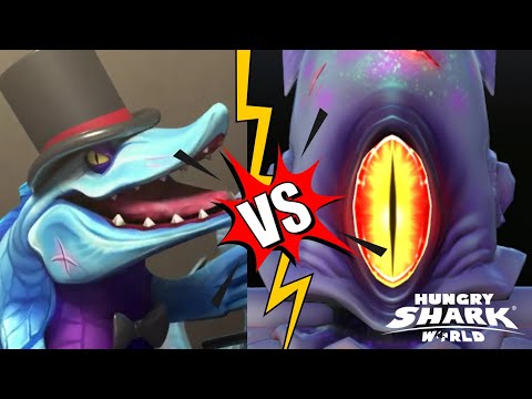 Mr Snappy vs Colossal Squid ! - Hungry Shark World 10th
