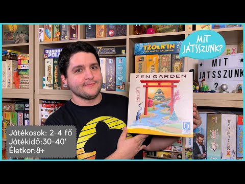 Zen Garden Játékbemutató - Mit Játsszunk?