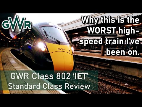 GWR Class 802 'IET' - The Worst High-Speed Train? - Standard Class Review (London to Exeter)