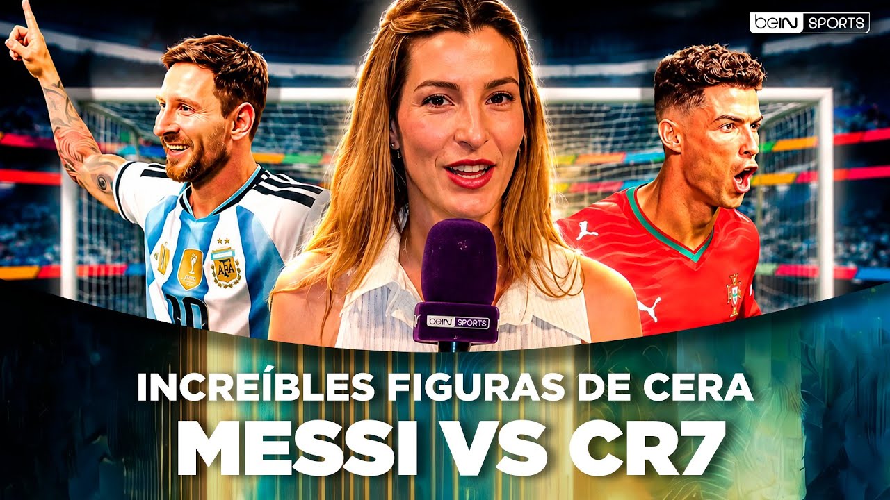 Messi y Cristiano Ronaldo sorprenden en Nueva York con sus figuras de cera | beIN SPORTS USA