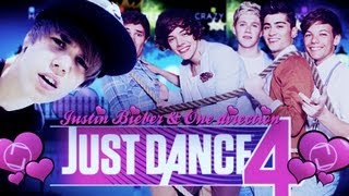 ONE DIRECTION & JUSTIN BIEBER ;_; - Just Dance 4 en mode hater 