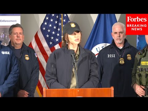 BREAKING NEWS: Kristi Noem Holds Press Briefing On Deadly ICE-Related Shooting In Minneapolis