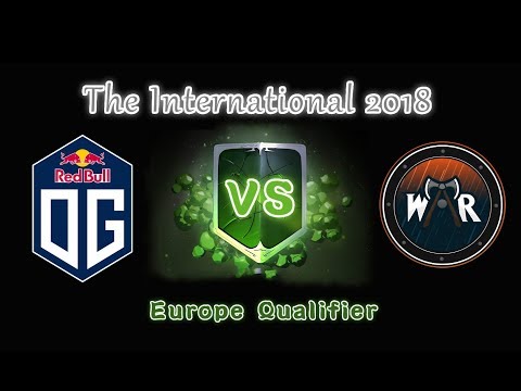 [DOTA 2 LIVE ENG] The International 2018 Europe Qualifier Day 3 (Winners' Finals) || OG VS WaR