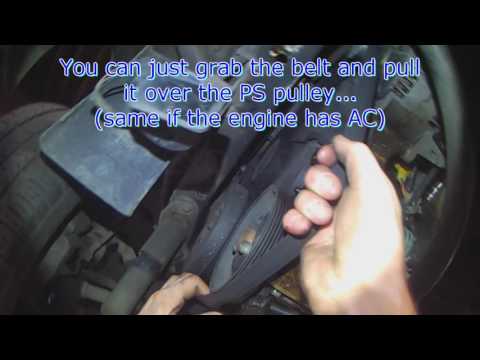 VW T4: Serpentine belt info 2.4l & 2.5L