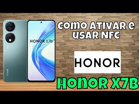 Como ativar e usar NFC Honor X7b || ligar/desligar