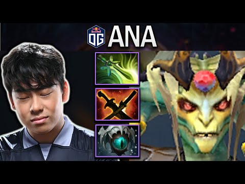 OG.ANA SMURF MEDUSA WITH BUTTERFLY-SKADI - DOTA 2 7.29 GAMEPLAY