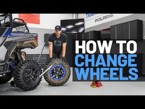 HOW TO CHANGE WHEELS AND TIRES FOR SXS - TRAIL TALK EP. 25 | POLARIS OFF-ROAD VEHICLES