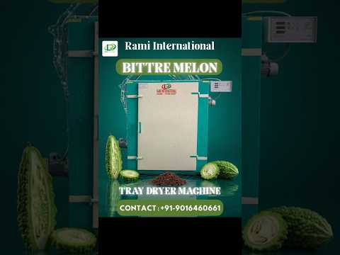 Bitter Melon Tray Dryer video thumbnail
