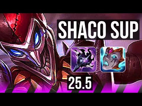 SHACO & Kai'Sa vs ALISTAR & Lucian (SUP) | 6/1/17 | KR Diamond | 25.5