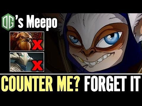 Counter pick Meepo? THINK NOT! OG Notail Meepawn Dota 2