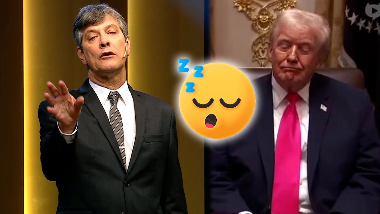 La reacción de Pergolini con el video viral de Trump quedándose dormido en plena reunión