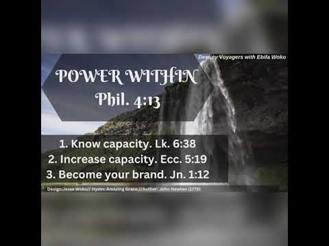 Power within (Secret series- 10th March 2023)