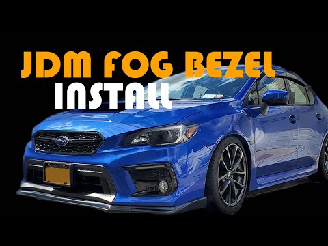 SubiSpeed JDM Style Sequential Turn + DRL Bezel Install on 2019 WRX