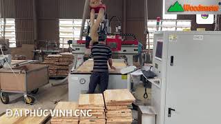 MÁY CNC TRUNG TÂM 2.5D khoan 5 Mặt Thay Dao tự động WM-1325RB Woodmaster giá tốt nhất vn 2020