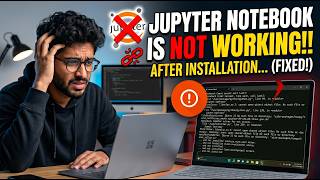 Fix Jupyter Notebook Opening Error | Jupyter is not recognized as an internal or external command 🚀