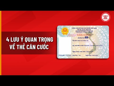 4 lưu ý quan trọng về Thẻ Căn cước mà người dân cần biết