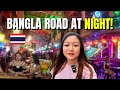 Patong Bangla Road At Night 2025 Solo Nightlife Bars Clubbing Scam Alert