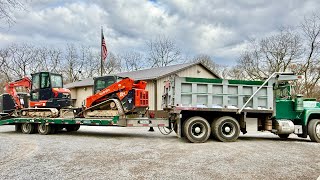 My Equipment Leaves Home, Big Dirt Job with Smaller Equipment