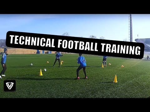 Technical Football training | Soccer Drill | U11 U12 U13 U14 | Club Brugge Academy
