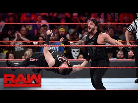 WATCH: Kevin Owens vs. Roman Reigns, RAW