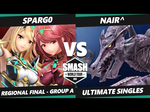 SWT CA RF Group A - Spargo (Pyra Mythra) Vs. Nair (Ridley) SSBU Ultimate Tournament