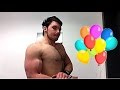 Jnr bodybuilder - bulked & hairy post pump