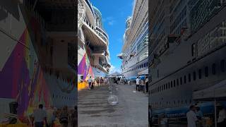 Norwegian AQUA & Celebrity Beyond together in Puerto Plata #Shorts
