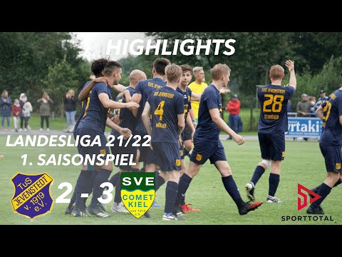 Highlights TuS Jevenstedt - SVE Comet Kiel (Landesliga Mitte 1. Spieltag 21/22)