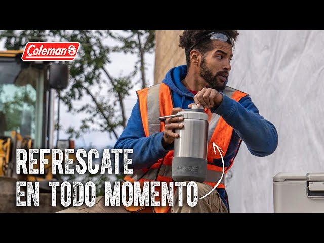 Vídeo relacionado con Coleman Botella térmica Performance Jug - Ligera de 1,8 litros con Aislamiento de Alto Rendimiento Que Mantiene Las Bebidas Frescas hasta 12 Horas