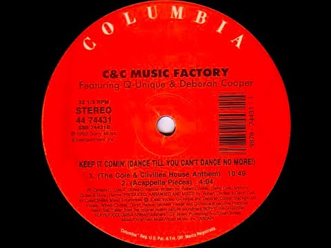 C&C Music Factory ft Deborah Cooper - Keep It Comin' (Music Is My Life) Columbia Records 1992
