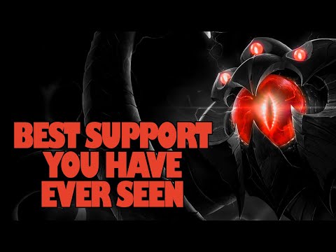 VEL'KOZ SUPPORT PERFECTION, HIGHEST DAMAGE AND VISION SCORE | Azzapp Vel'Koz Gameplay
