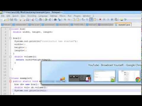 Learn Java In Hindi 22 Constructors Learning Java