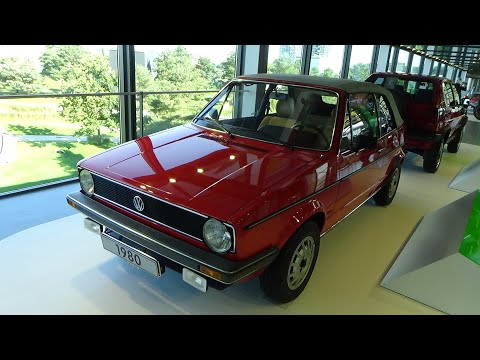 1980 Volkswagen Golf 1 Cabriolet - Zeithaus Autostadt Wolfsburg 2020