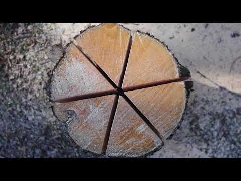 DIY Swedish Torch for Campfires