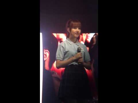 160904 [GFRIEND] - YERIN STARING GAME @ GFRIEND LOL SHOWCASE IN MANILA