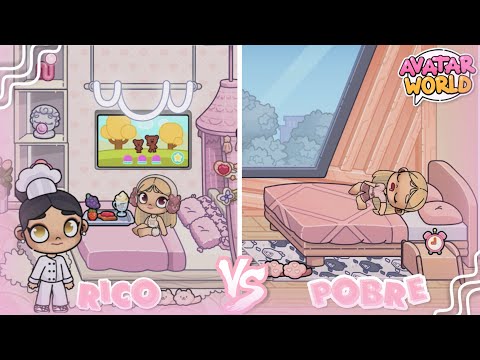 RICH VS POOR: Morning Routine Going to School 🏫📚 (Avatar World)