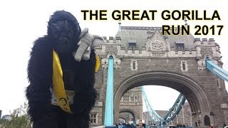 GORILLA LOOSE ON TOWER BRIDGE LONDON
