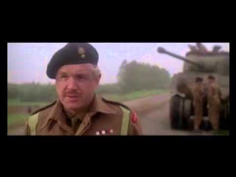 A Bridge Too Far Nijmegen Capt T Moffatt Burriss 82nd Airborne threatens Carrington Grenadier Guards