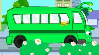 Groovy The Martian & Phoebe - Wheels on the bus song is hypnotic!